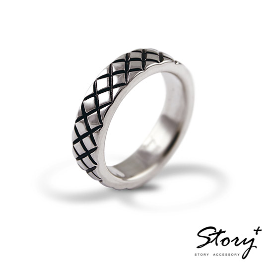 台湾官网直邮进口STORY ACCESSORY-招财纯银尾戒-大器男戒