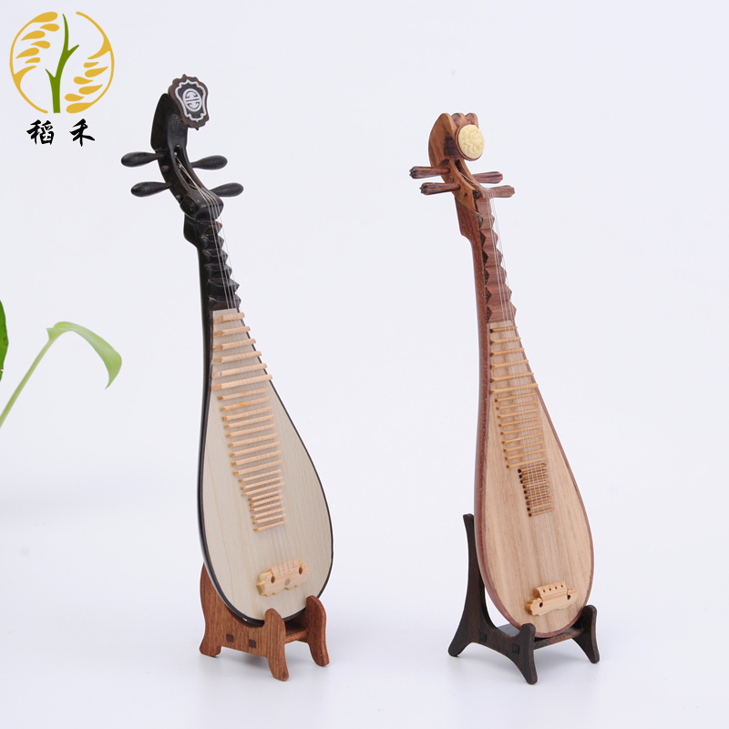 中国风特色家居琵琶摆件,送女生创意礼物 中国风特色家居琵琶摆件,送女生创意礼物