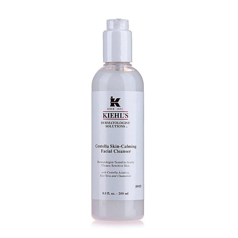 Kiehl s 科颜氏 积雪草洁面乳 200ml温和不刺激去除油垢妆垢