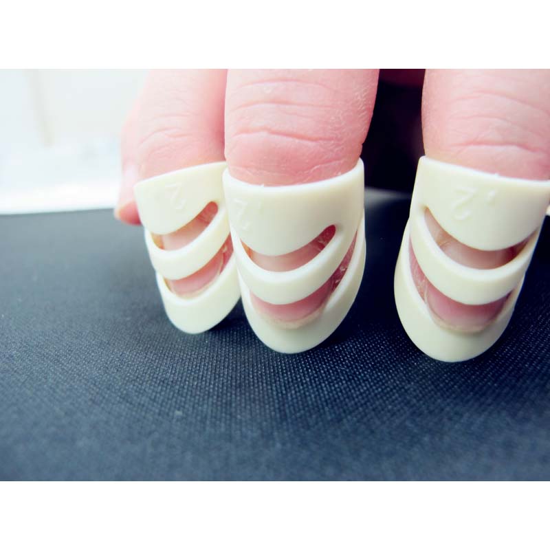  vorson Guitar finger sleeve Ring guitar finger sleeve Classical guitar nail banjo G-11