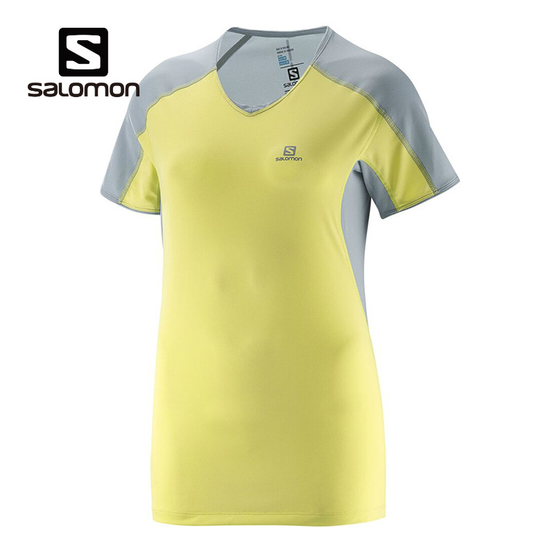 春夏新品 SALOMON/萨洛蒙 女款跑步短袖T恤 371367