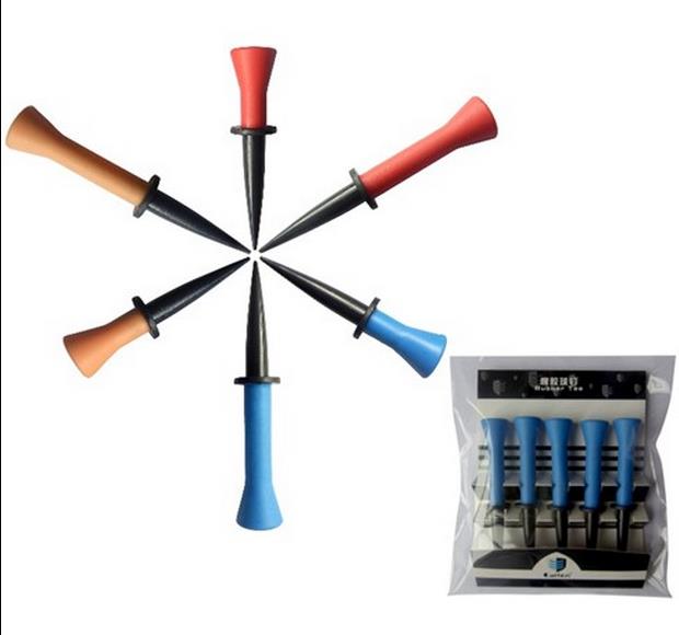 Cayton Golf Tee Ball Nail Soft Glue T Golf Seat Doesn't Hurt The Club Ball Tee Golf TEE