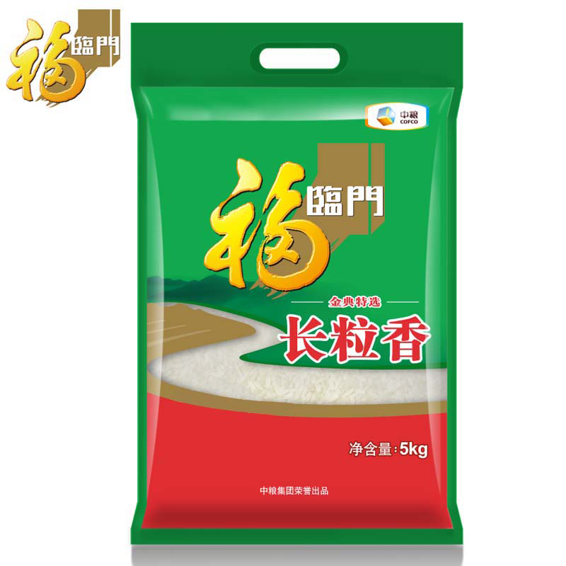 【天猫超市】 福临门 金典特选长粒香5KG/袋 中粮出品