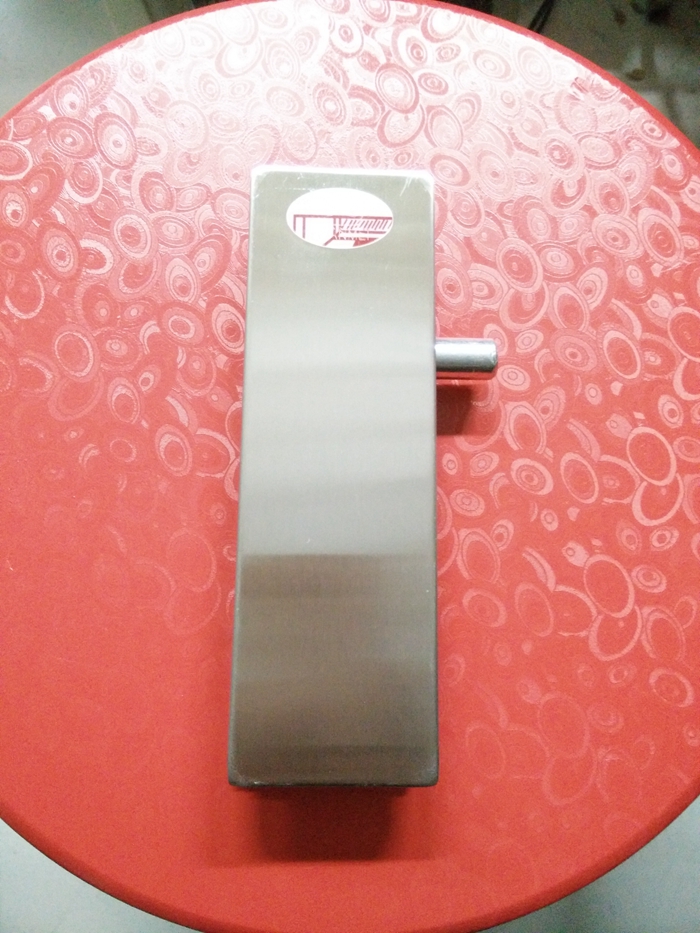 glass door clip stainless steel ground spring door no frame glass door upper clip connection fitting hair clip top shaft 7-word clip