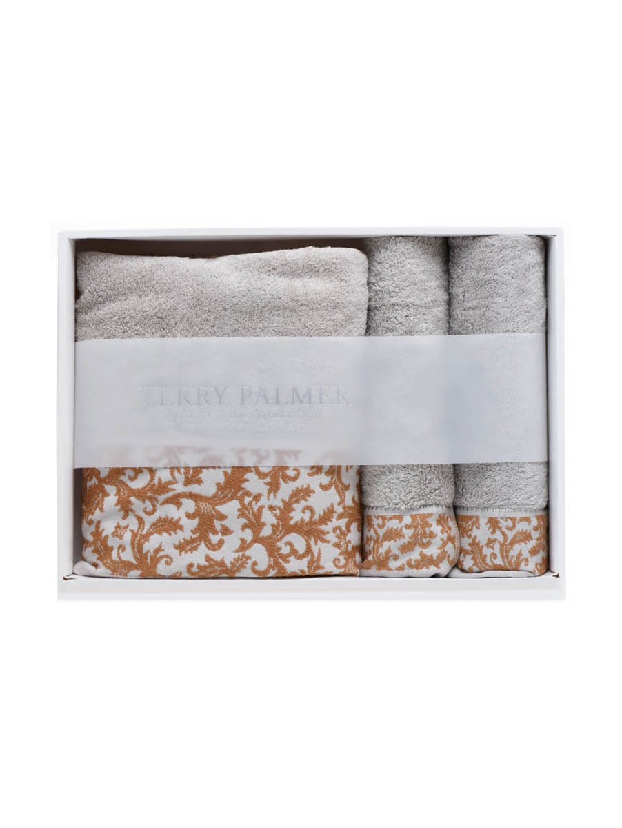 terry palmer|绿色埃及棉断档花段毛巾1浴2面