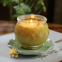 Versatile lotus incense holder incense tray butter lamp holder lamp cup lamp holder water supply cup holder candle old butter lamp holder