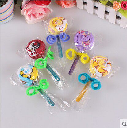 Birthday, wedding, festive supplies, children's gifts, small gifts, creative small gifts, cartoon cotton lollipops, small towels
