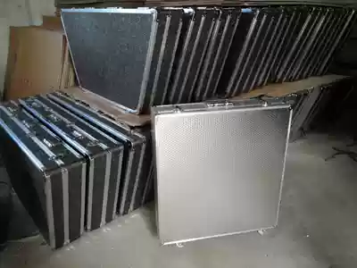 Yangqin shelf box aluminum alloy edging Vientiane wheel 401402 Yang Qin rack special shelf box Yang Qin box bag