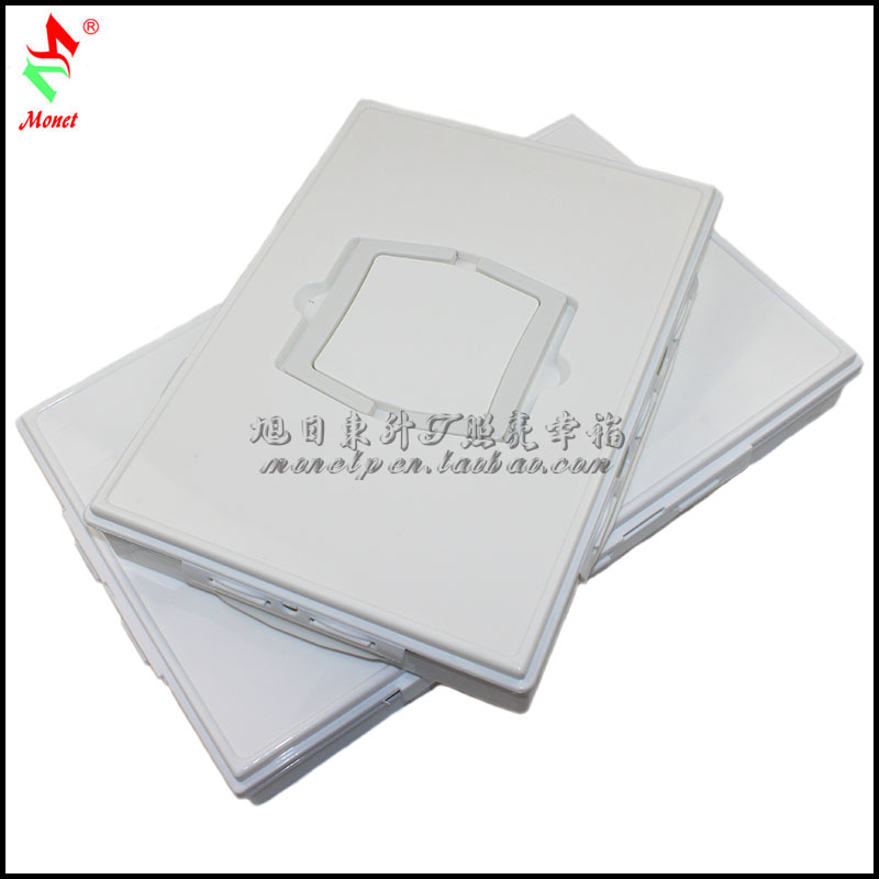 Advanced portable 58-grid 70-grid pigment box Gouache anti-color leakage hard cover sealed large color mixing box