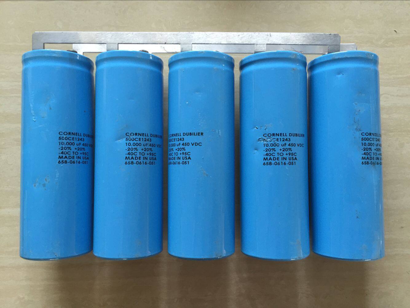 AMERICAN CAPACITOR CORNELL DUBILIER 500CE1243 10000uF450VDC 658-0616-051