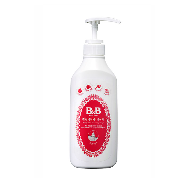 乐友孕婴童韩国保宁B&B婴儿奶瓶清洁剂果蔬清洗(液体型)600ml