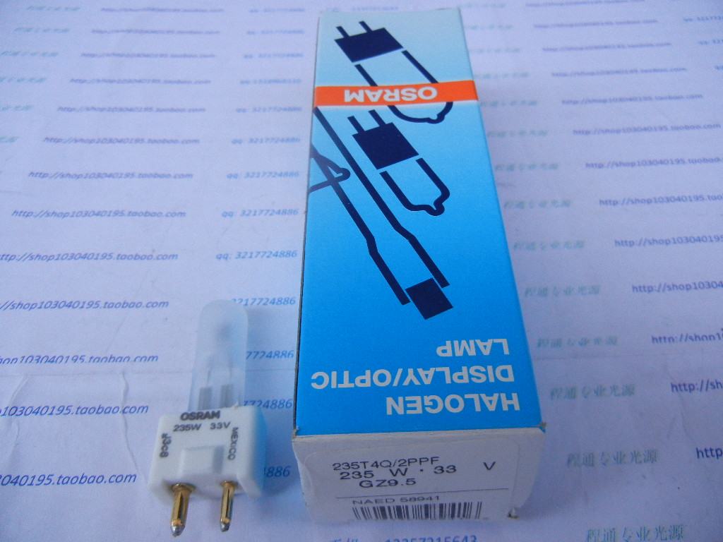 Osram OSRAM 33V235W G9 5 biochemical instrument Mibubble bulb without shadow bulb 3250K color