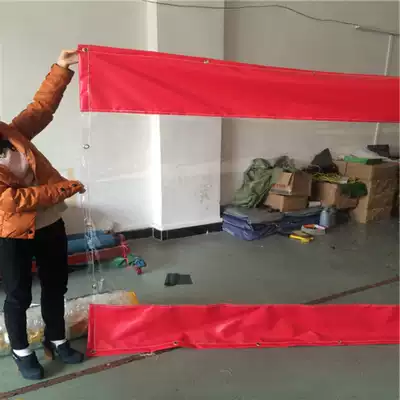 Thickened transparent rain-proof cloth air-conditioning partition plastic cloth balcony rain-proof cloth tent tarpaulin transparent tarpaulin