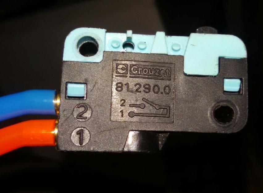 81 290 5 CROUZET pneumatic microswitch