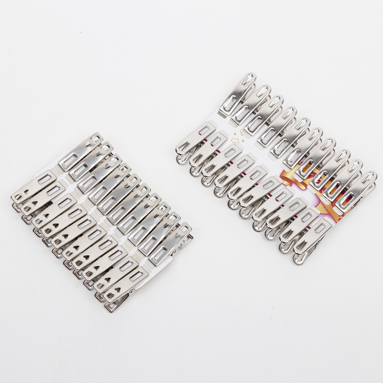 Stainless steel 5cm small cramp clothes clip powerful clip clotheshorse to be clamped by clip door blinds clip clip-Taobao