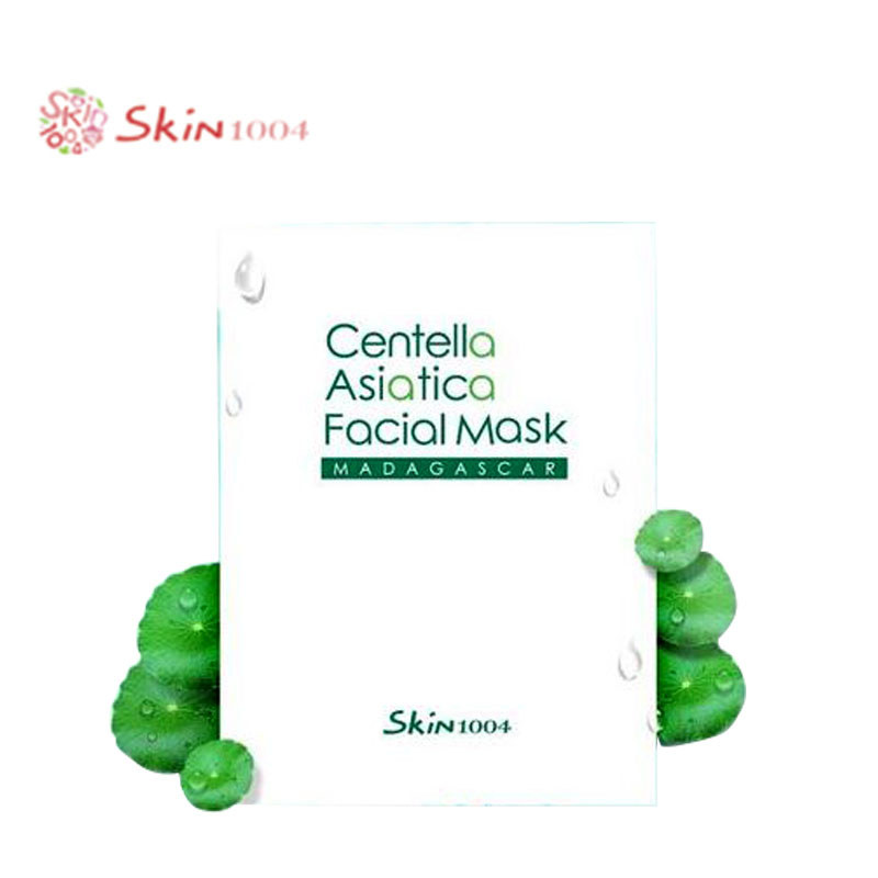 skin1004韩国进口积雪草面膜贴嫩白补水保湿提亮肤色收缩毛孔免洗