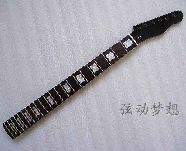 TELE Electric Guitar Violin Neck 21 Pint 22 Pint Rose Wood Fingerboard Neck Handle Full Black Personality DIY Accessories