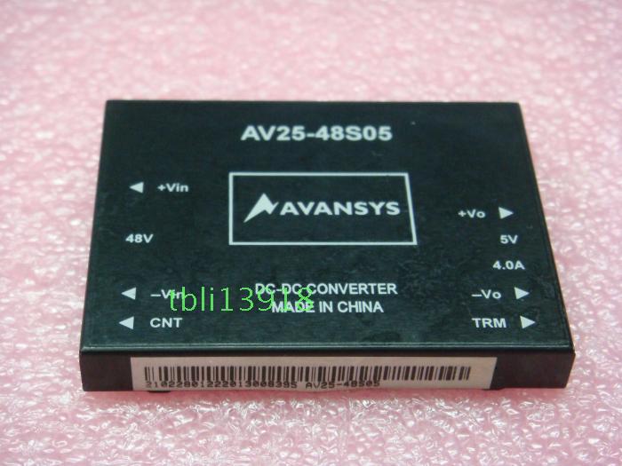 AVANSYS AV25-48S05 Isolated Power Module