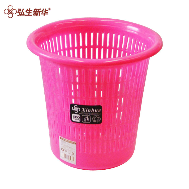 【天猫超市】弘生新华 小号新式纸篓 垃圾桶 杂物桶 颜色随机