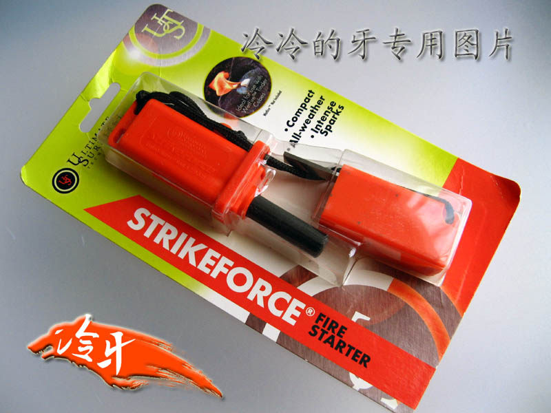 Original imported American extreme survival StrikeForcetrade tinder stick with tinder