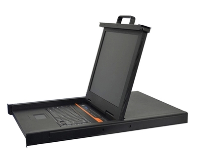 QinAn KinAn LC1724 LC1732 17 inch LCD 1U rack USB KVM switch 