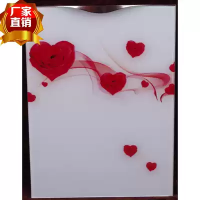 2017 new product crystal steel overall cabinet door panel custom factory direct sales 3C tempered edging glass 5mm special offer struck