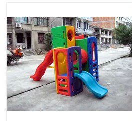 4370 Integrated Playground Children Plastic Pleasure Equipment Slide Slides Kindergarten Toys Large Toys