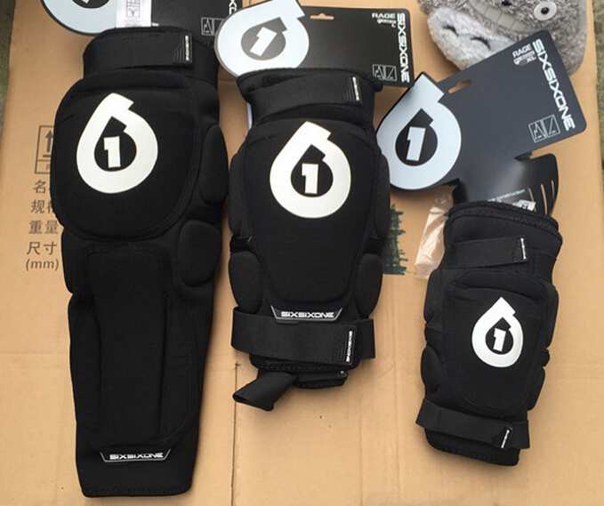 661 RAGE HARD KNEE hard shell short knee pads leggings ski mountain bike roller skating 2016 models