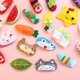 Trái tim con gái thật dễ thương! Dễ thương thỏ cà rốt phim hoạt hình kẹp tóc bangs tóc gãy BB clip Hàn Quốc tóc clip phụ kiện tóc phụ kiện tóc trẻ em Phụ kiện tóc