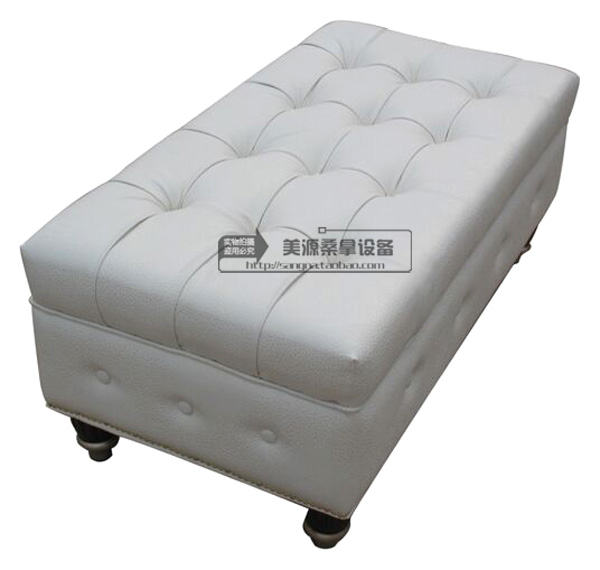 Dressing stool bath Bath Stool Bathing Center Bathhouse Swimming Pool Changing Shoes Stool Seat Soft Leather Seat