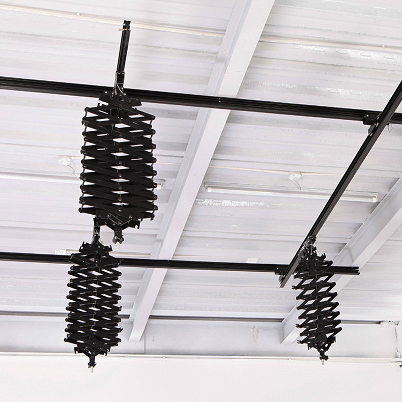 Ceiling track Studio lighting Studio equipment 4 tracks 4 booms 1 8m long