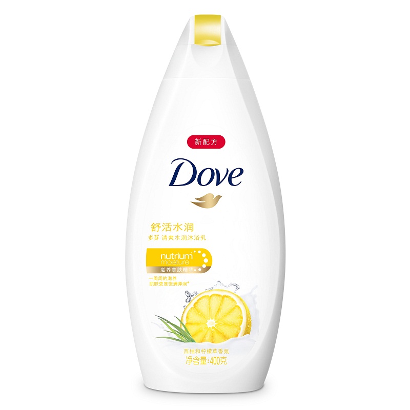 【天猫超市】Dove/多芬清爽水润沐浴乳舒活水润 400g 沐浴露