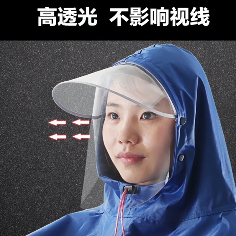 Rainproof Detachable Transparent Visor Cap Brim for Motorcycle, Electric Scooter, High-Definition Raincoat Accessory Film Button Rainproof Detachable Transparent Visor Cap Brim for Motorcycle, Electric Scooter, High-Definition Raincoat Accessory Film Button
