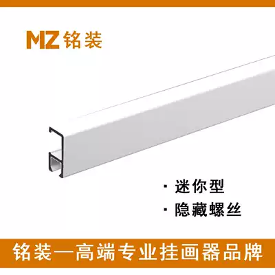 Painter track adhesive hook pulley painting exhibition cable mini 182cm Wall aluminum alloy line inscription