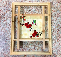 Wall Ring Genesis wall Wall Frame Beauty Work Area Display Oil Picture Frame Wood Photo Frame Wood Frame Fine Young Teaching Wood Frame