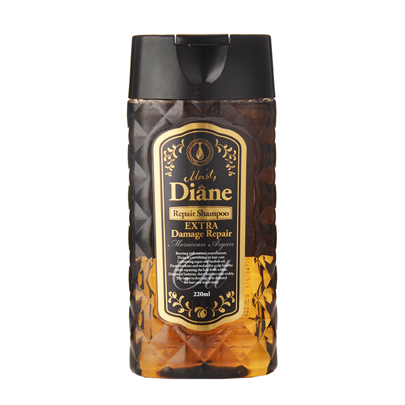 【天猫超市】日本进口moist diane黛丝恩洗发水损伤修护无硅220ml