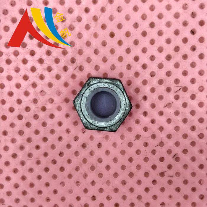 Direct sales hot-dip galvanized anti-theft nut hot-dip zinc anti-theft nut hexagonal hot-dip galvanized iron tower anti-theft nut