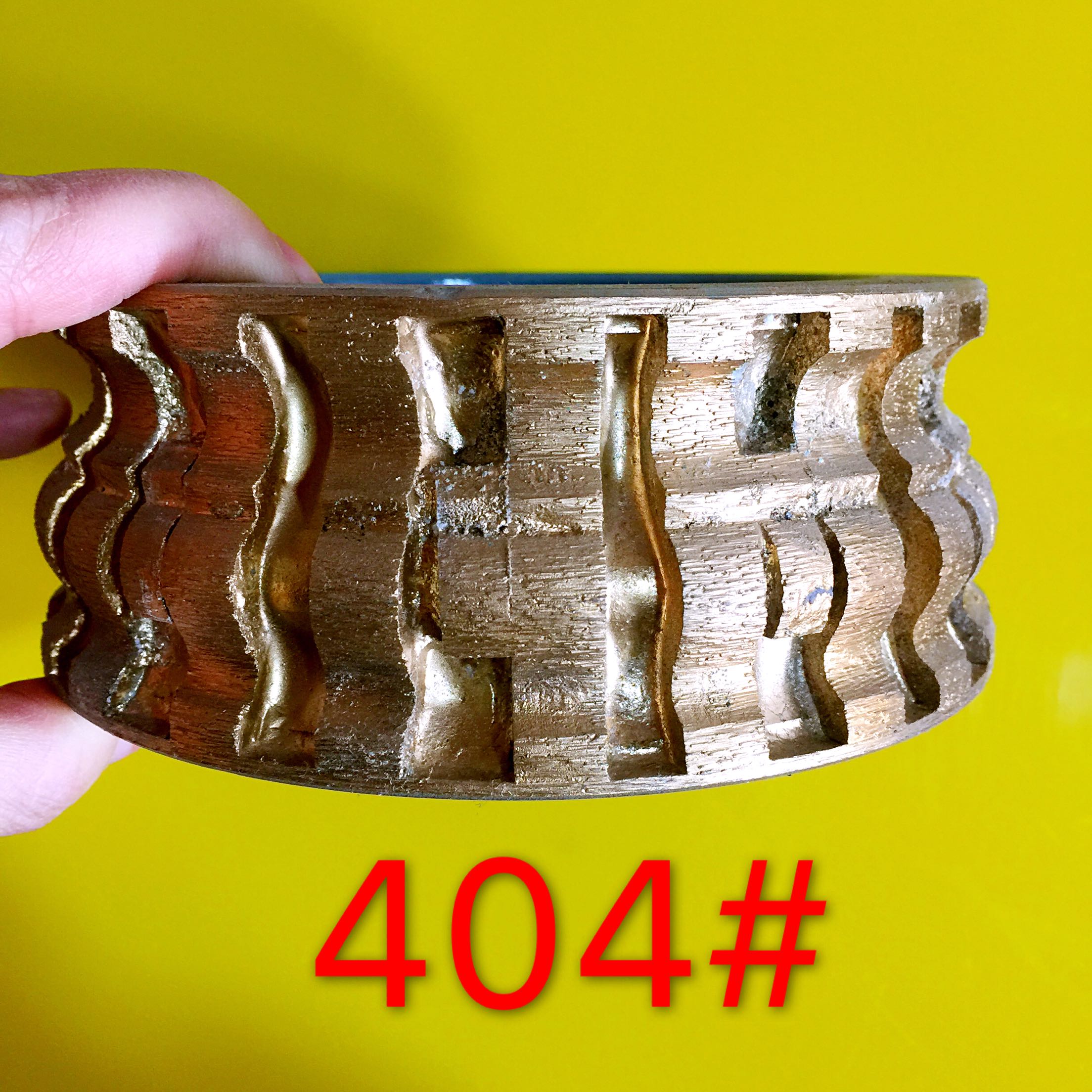 Diamond wheel 404 lace edge sintered grinding wheel grinding head stone grinding edge stone edging wheel stair edging marble line wheel