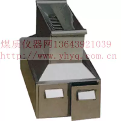 Small No. 2 stainless steel sealed two-splitter coal sample production reduction crusher Vibrating Screen Machine Cross division model