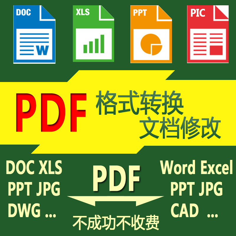 pdf Picture Scan file converted to word excel txt ppt picture editable document