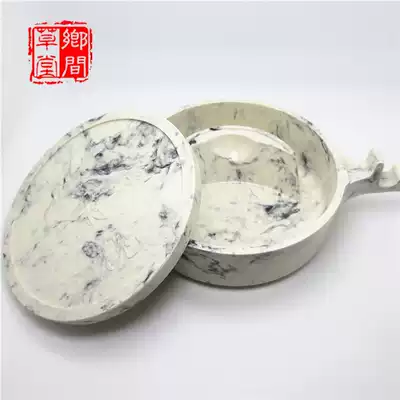 Wu Zhuyunyue inkstone ink pool Kuroshio large brush calligraphy and painting ink cartridge calligraphy painting dual-purpose pen washing pen device