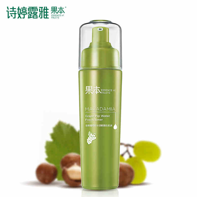 诗婷露雅果本 坚果葡萄籽水润生几液100g 收缩毛孔淡化黑头爽肤水