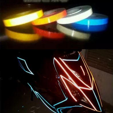 Kawasaki Ninja Little Ninja 250 Ninja 300 Ninja 300 glistening patch Yongyuan War Hayabusa 3 Generation wheel hub tire luminous sticker paper