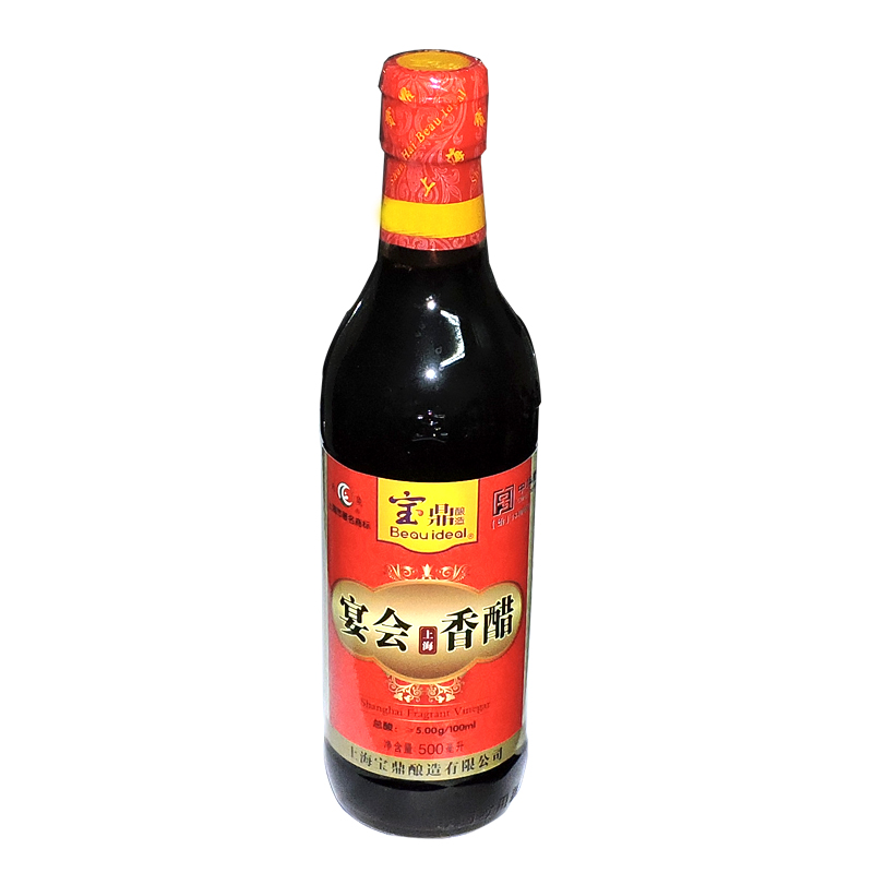 【天猫超市】宝鼎天鱼宴会香醋500ml/瓶    调味品    宴会香醋