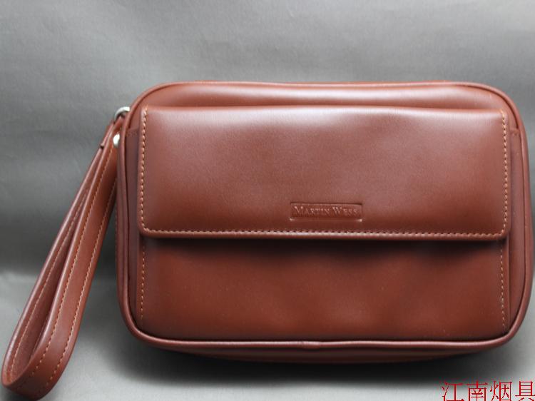   German Martin Wess 15 4 dermis handmade smoke bucket bag four-bucket bag brown-Taobao