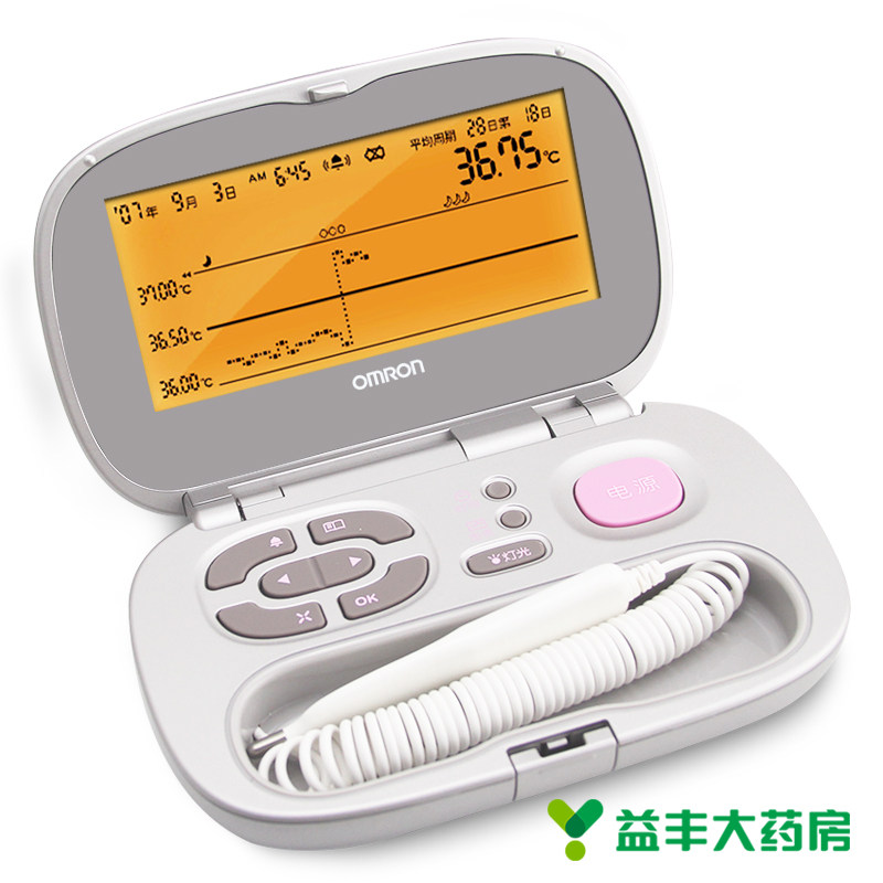 欧姆龙 电子体温计MC-440 排卵专用 女性测排卵期 冬季基础温度计
