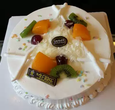 Danxiang new cake coupon coupon 12 inch fresh fruit ball in-store fruit cake 219