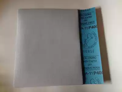 Special horse brand dry sandpaper plus coarse sandpaper woodworking sandpaper White sandpaper Wall polishing and polishing coated sandpaper