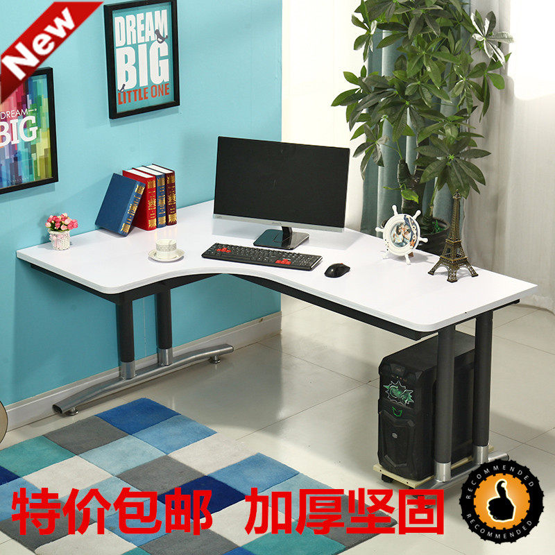 Special price steel wood corner desk corner wall corner desk desktop home desk briefing desk