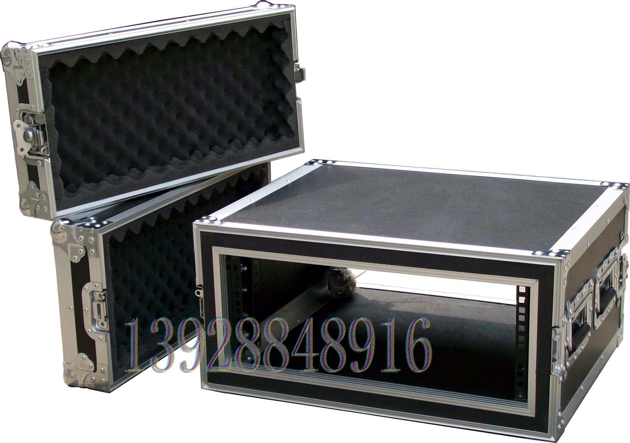 4U two - door shock - proof box Air box amplifier cabinet specialized shock absorption host housing aviation cabinet wedding